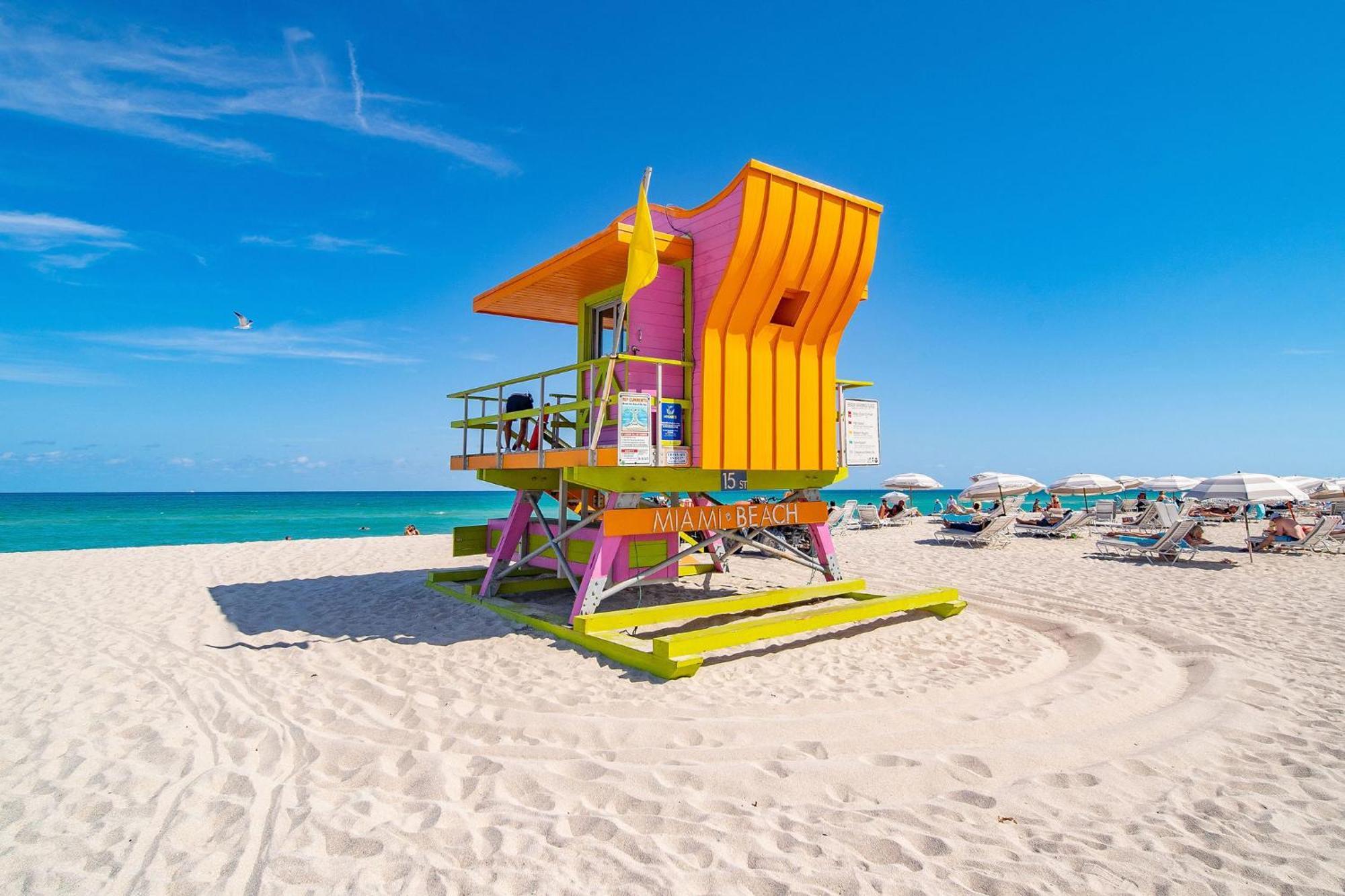 Beachy 1 B/R, W/2 Queen Beds, On Ocean Drive Beach Miami Beach Exteriér fotografie